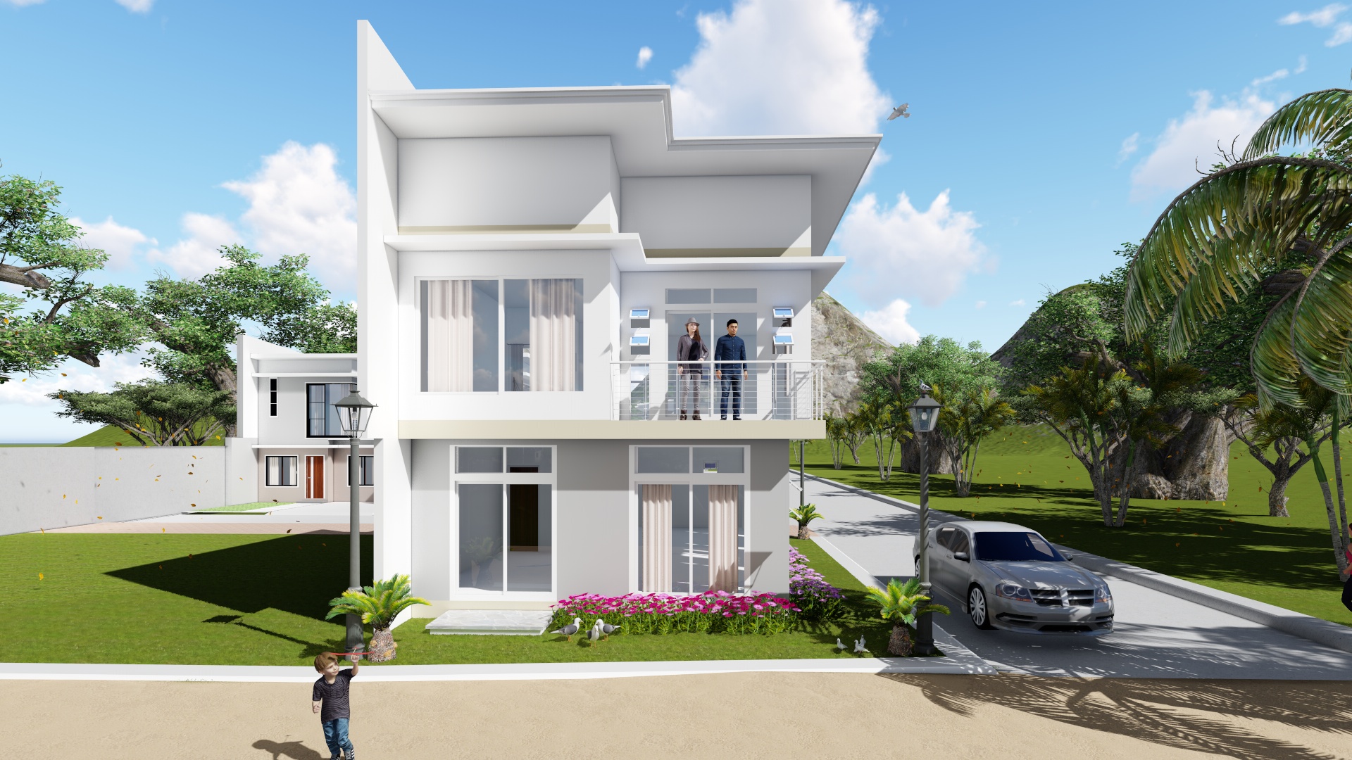 Semi Detached Beach Front