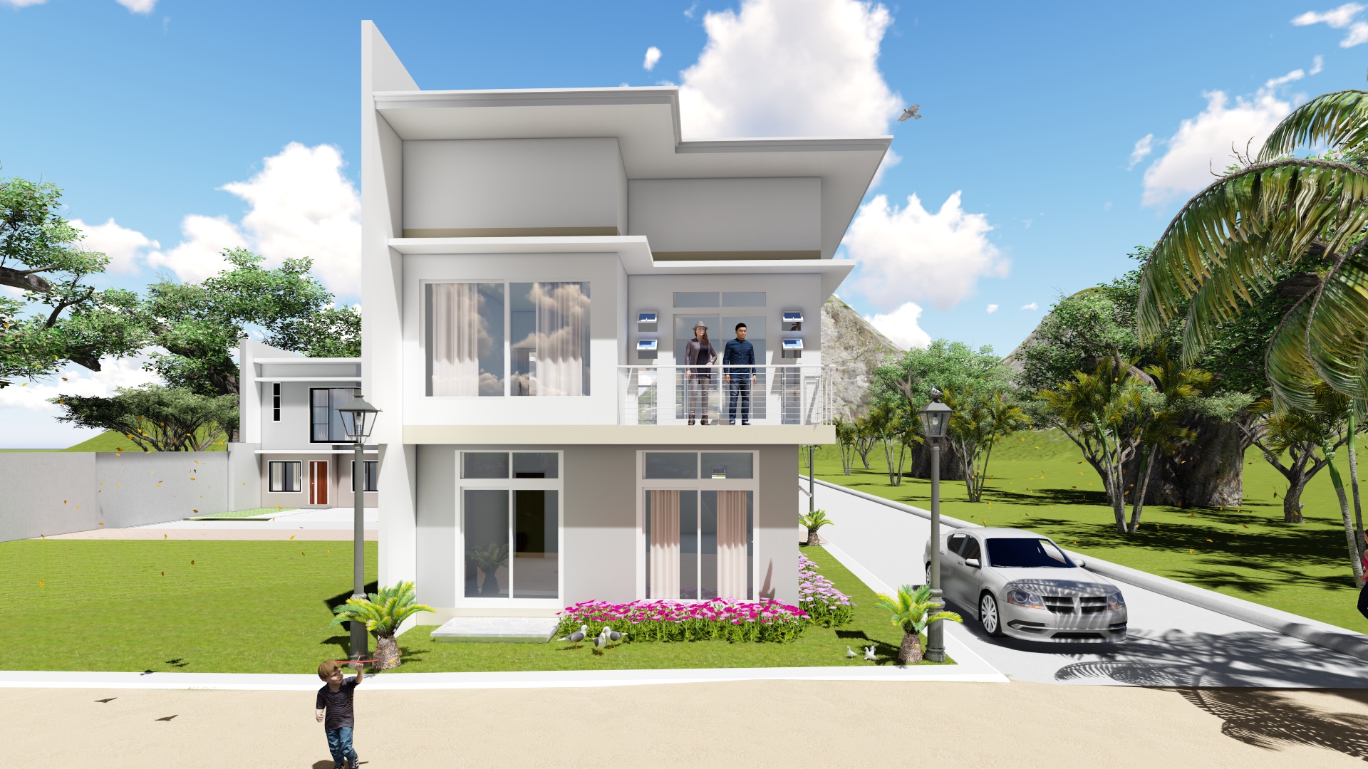 Semi Detached Beach Front
