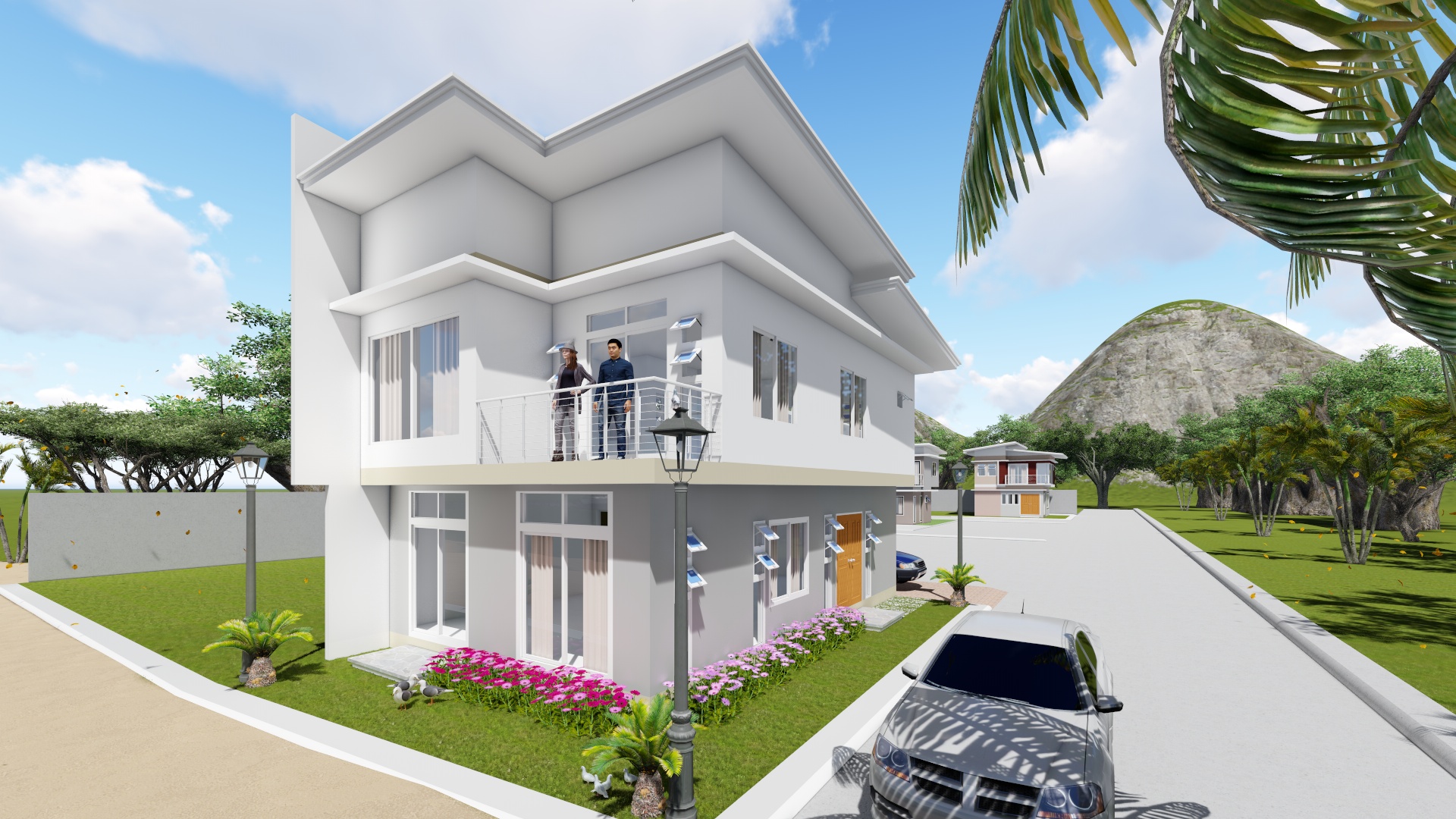 Semi Detached Beach Front