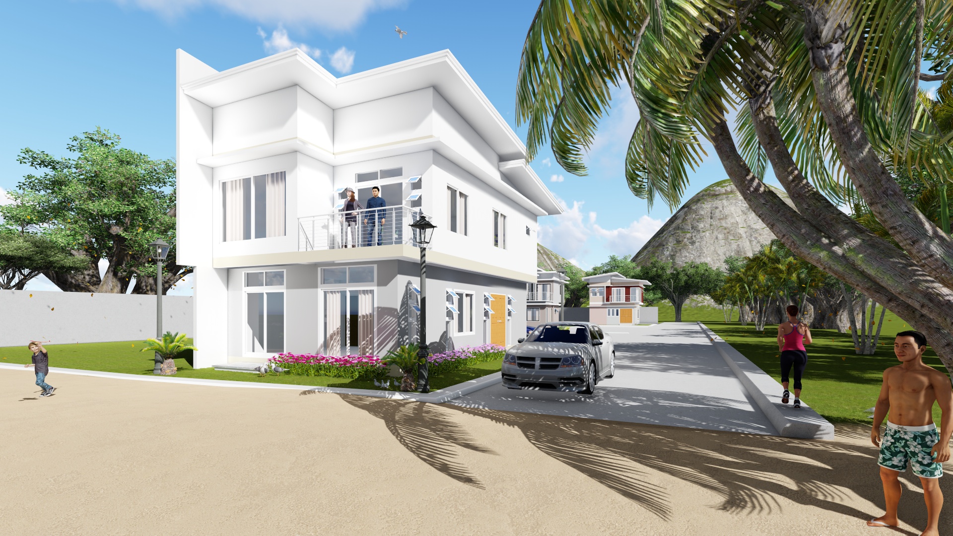Semi Detached Beach Front