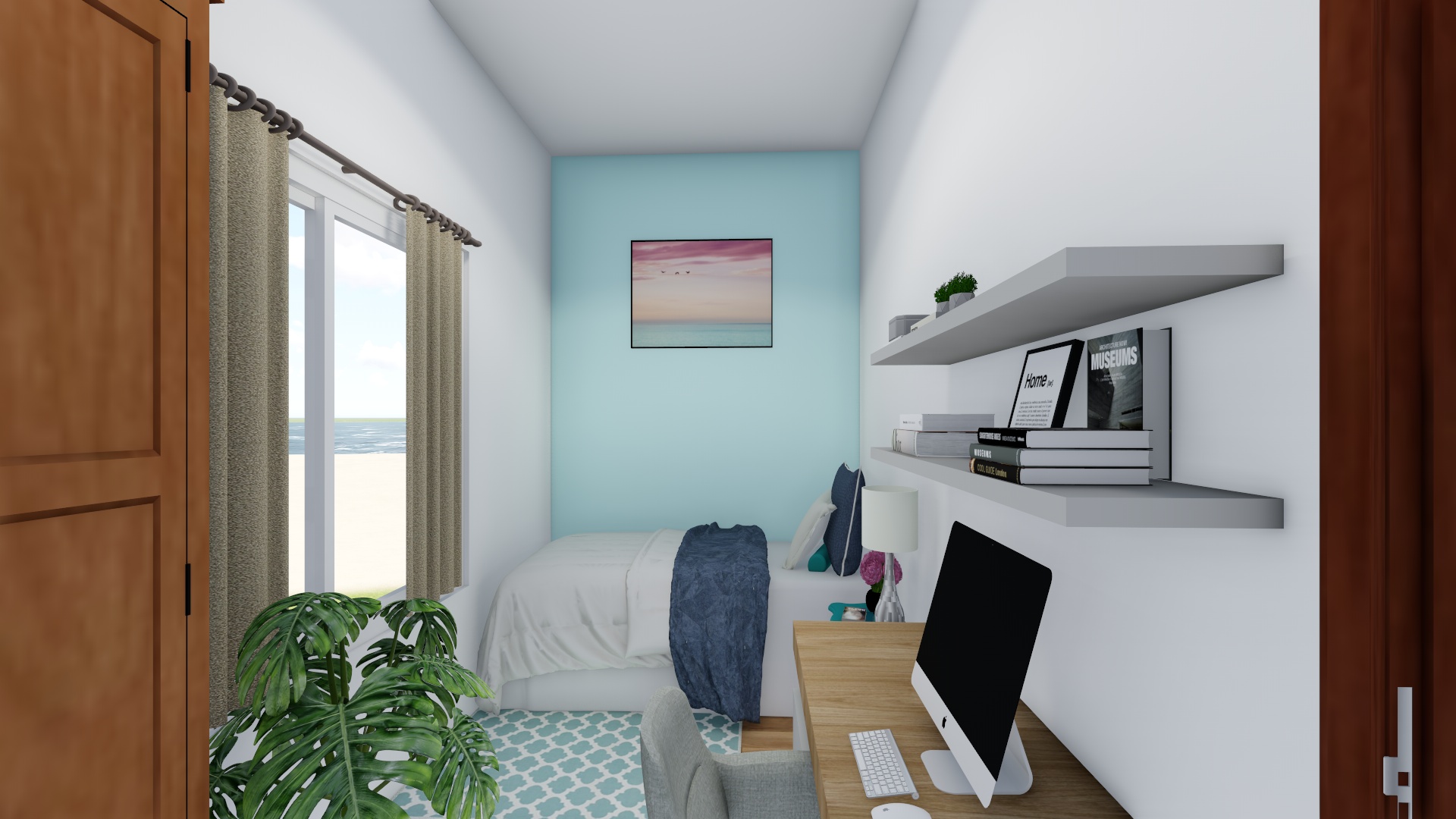 Semi Detached Beach Front
