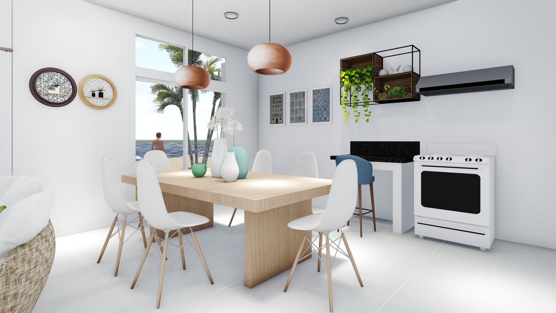 Semi Detached Beach Front