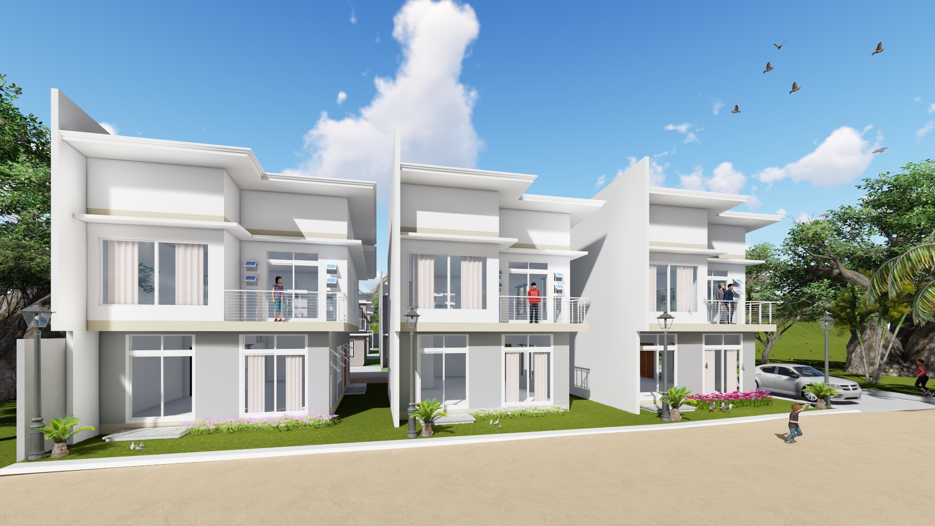 Semi Detached Beach Front