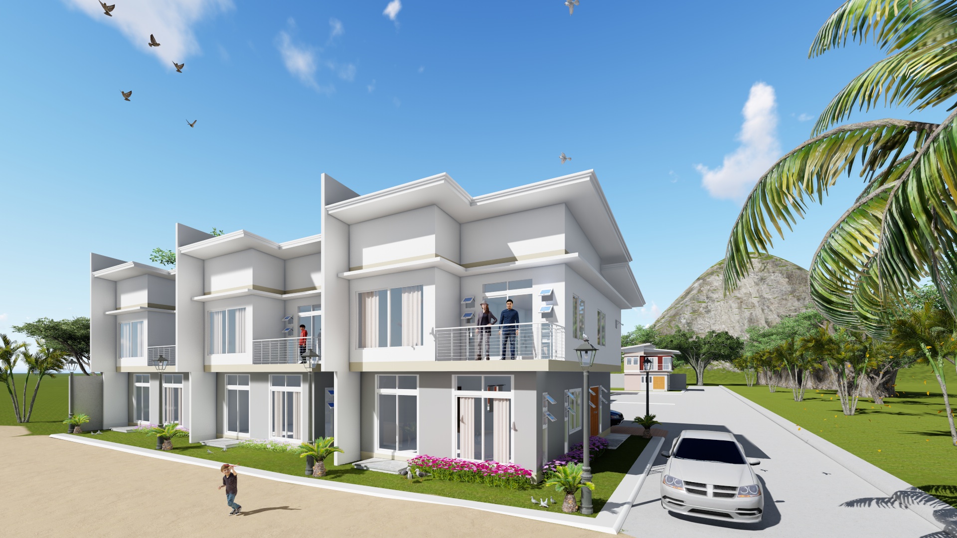 Semi Detached Beach Front