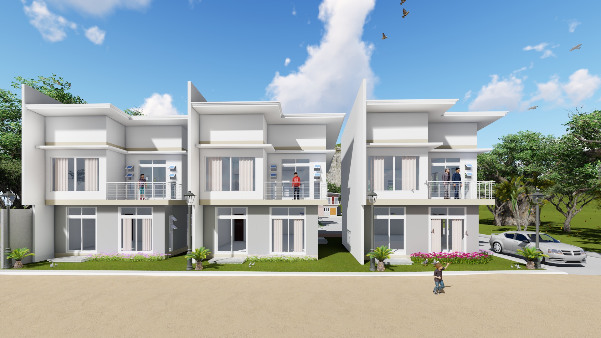 Semi Detached Beach Front