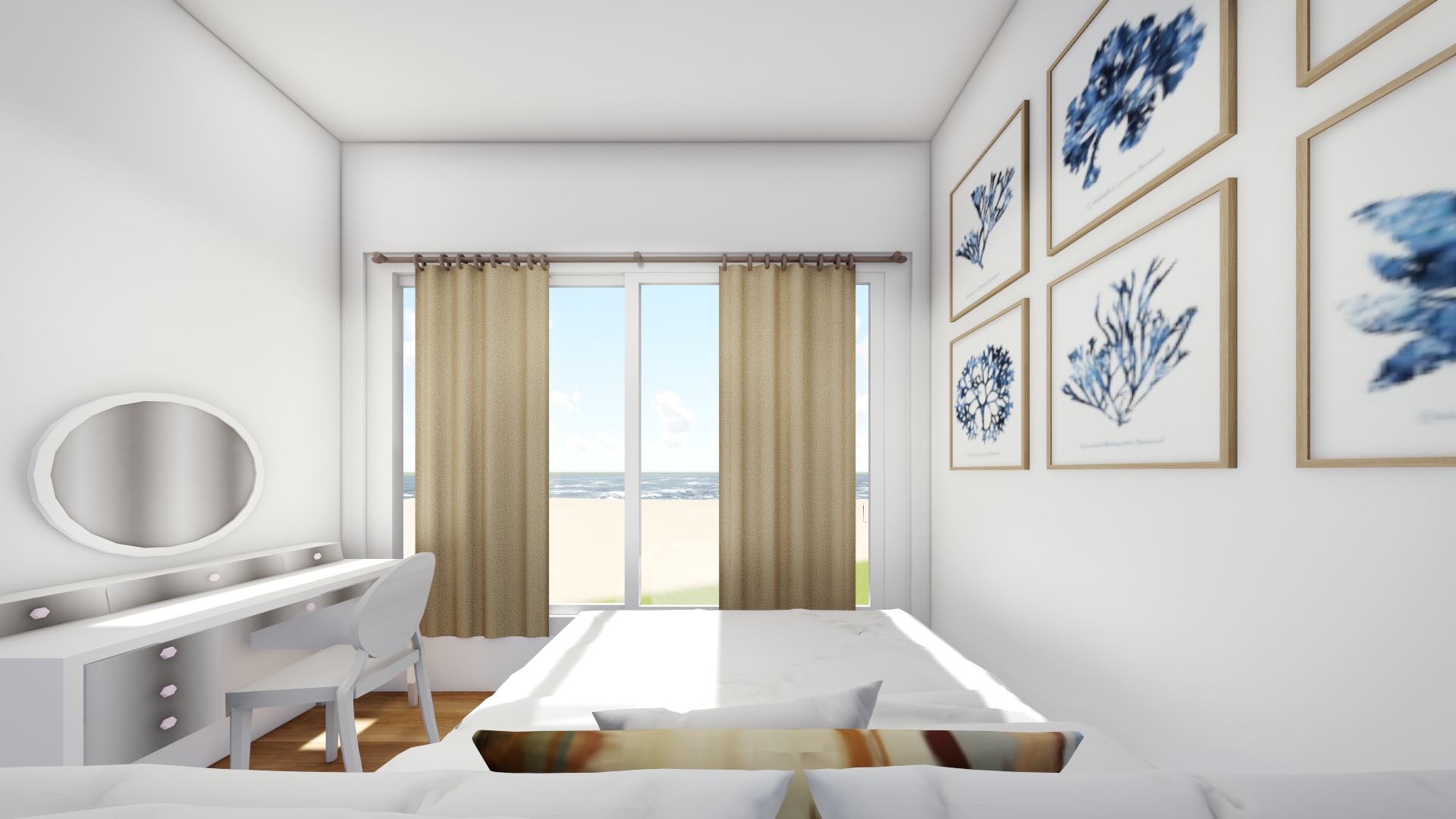 Semi Detached Beach Front
