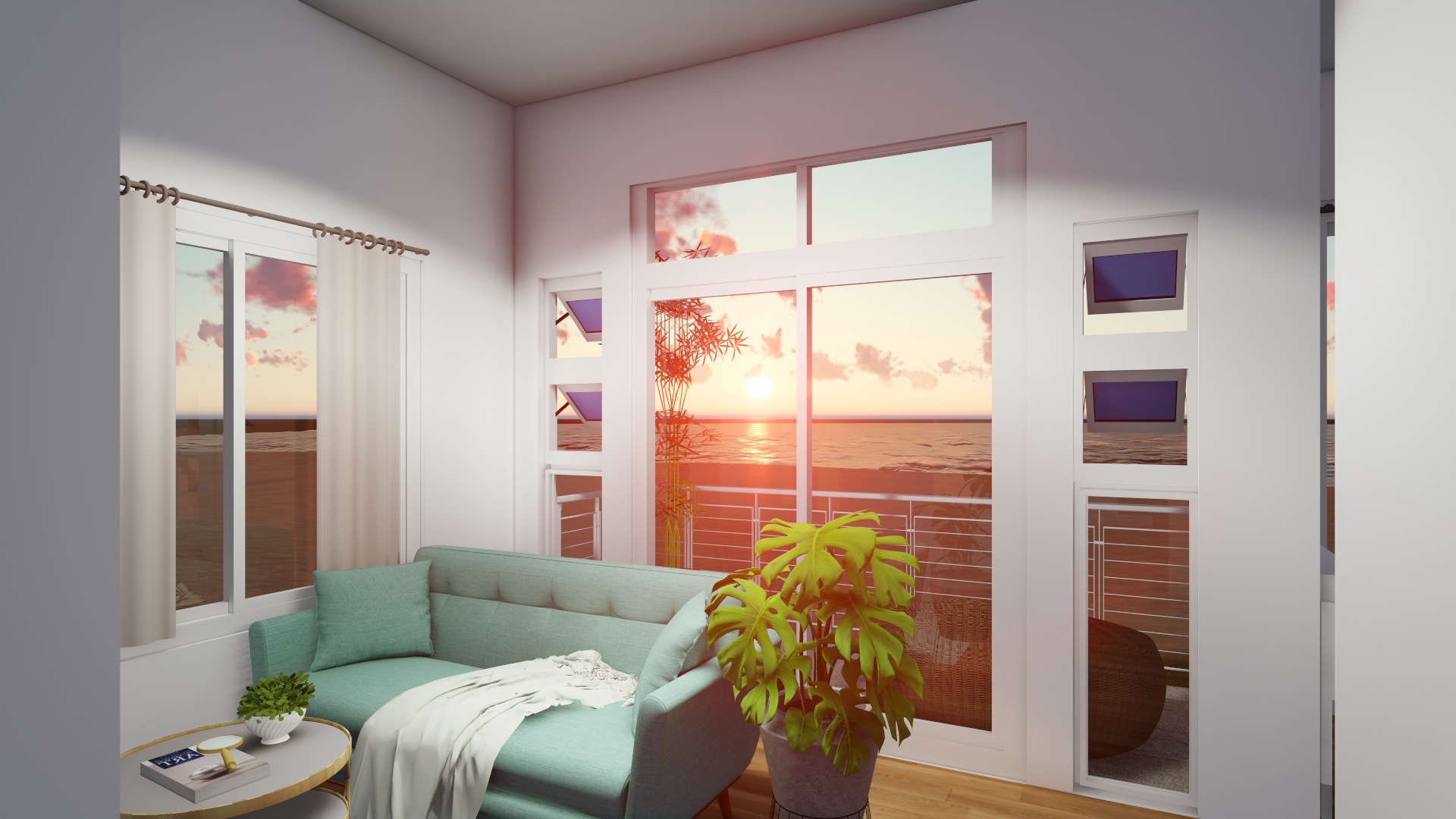 Semi Detached Beach Front