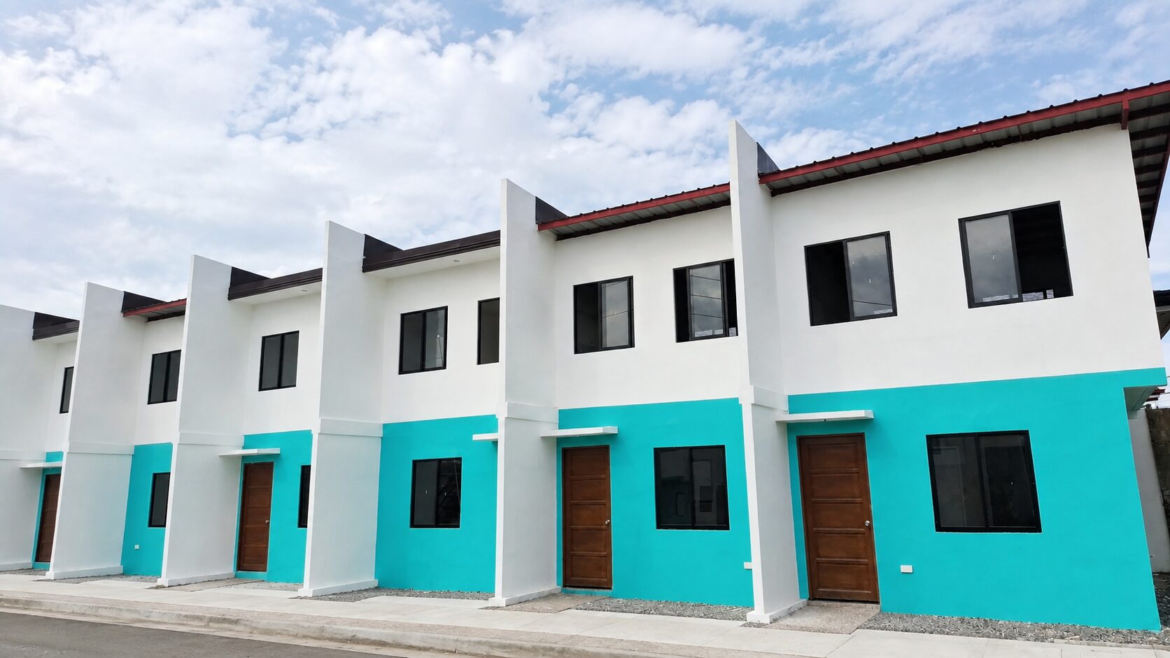 Interior of an economic unit at Arira Homes Babag