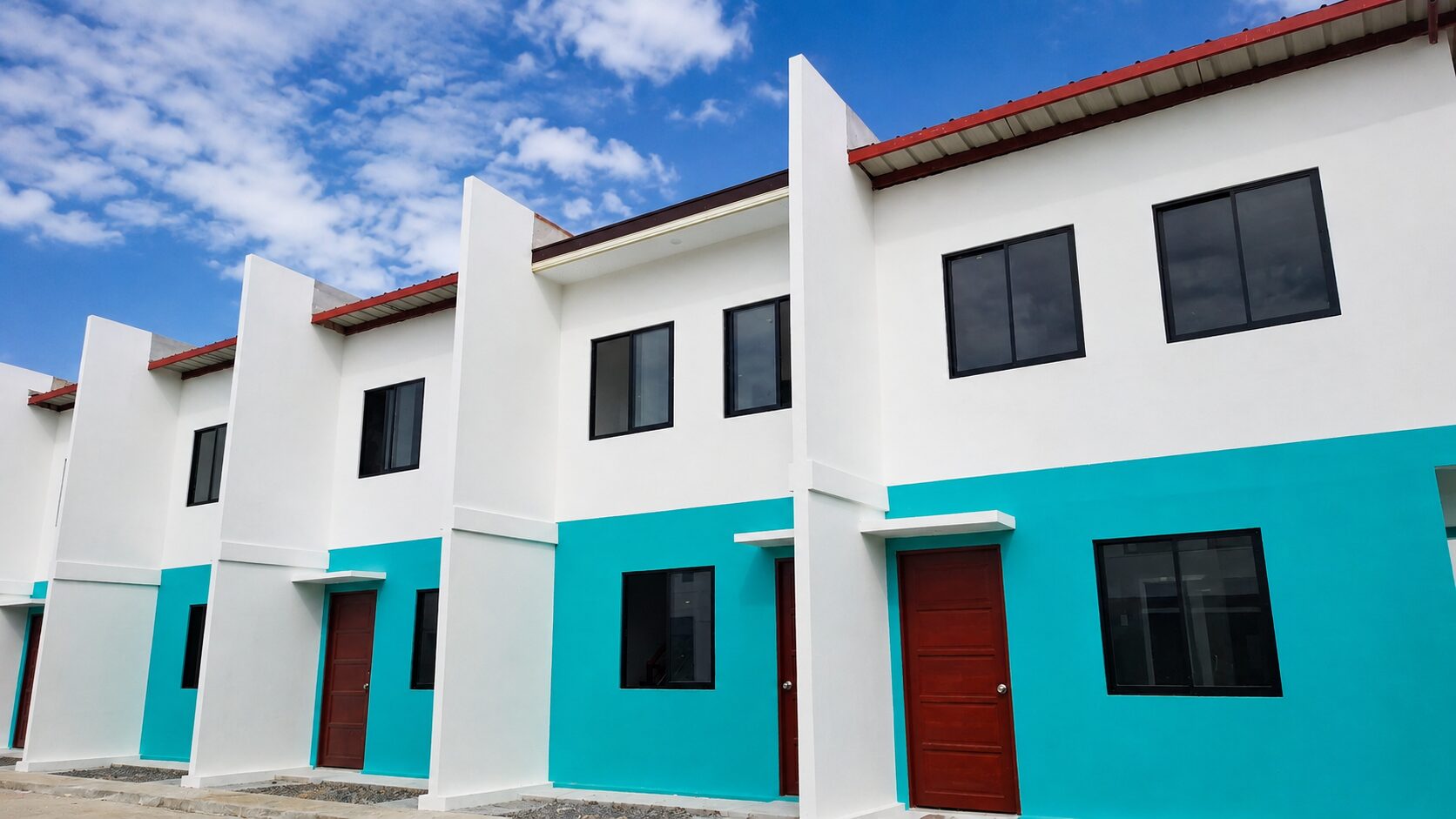 Interior of an economic unit at Arira Homes Babag